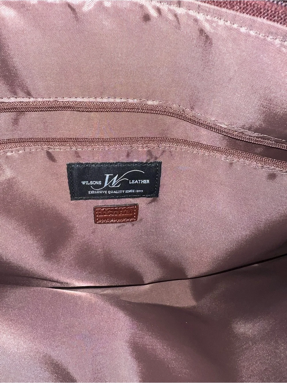 Wilsons Leather Dark Brown Laptop Messenger Bag